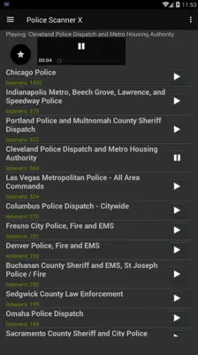 Police Scanner X android App screenshot 3