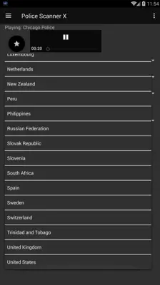 Police Scanner X android App screenshot 4