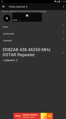 Police Scanner X android App screenshot 5